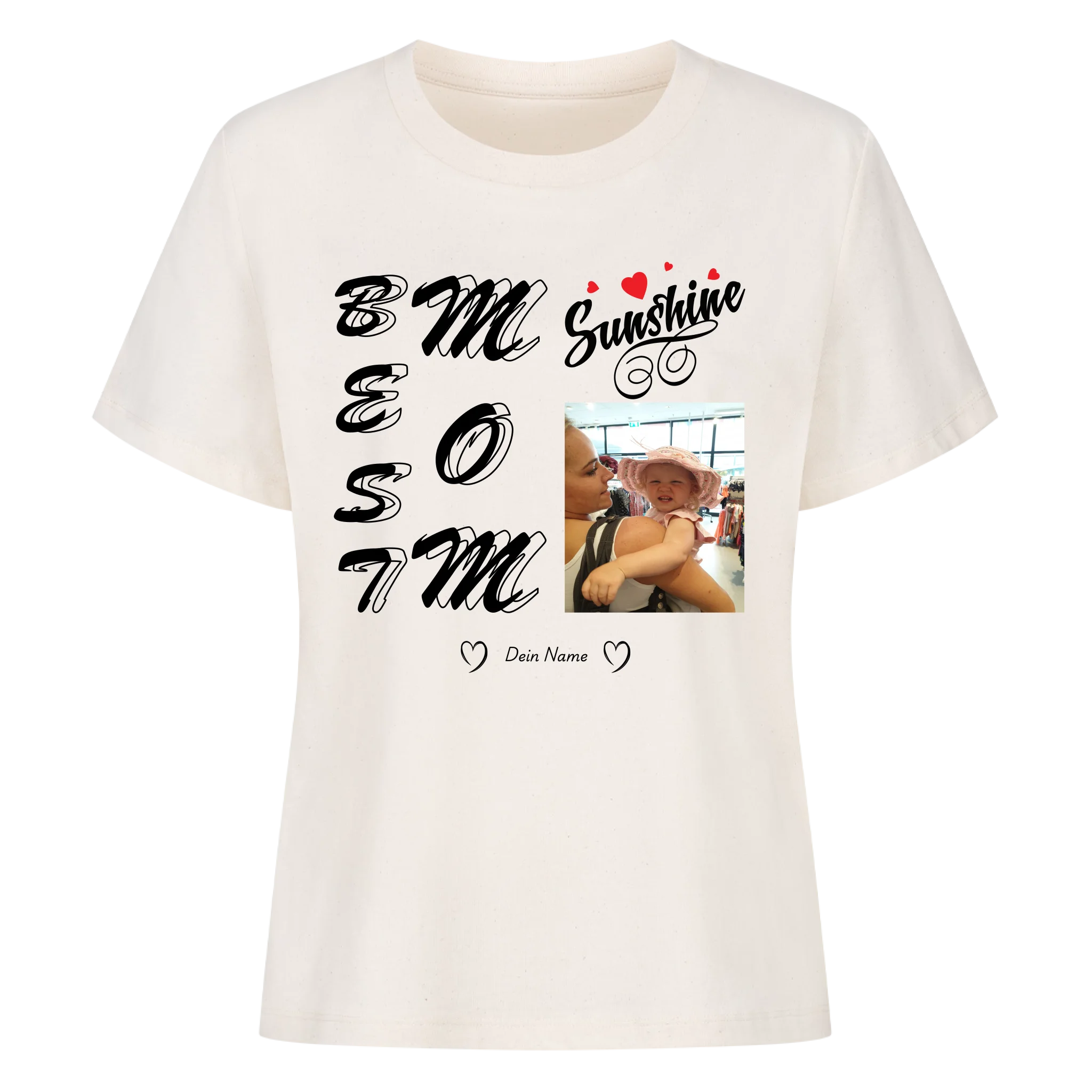 Sunshine-Personalisiertes Premium Shirt Women-BEST MOM