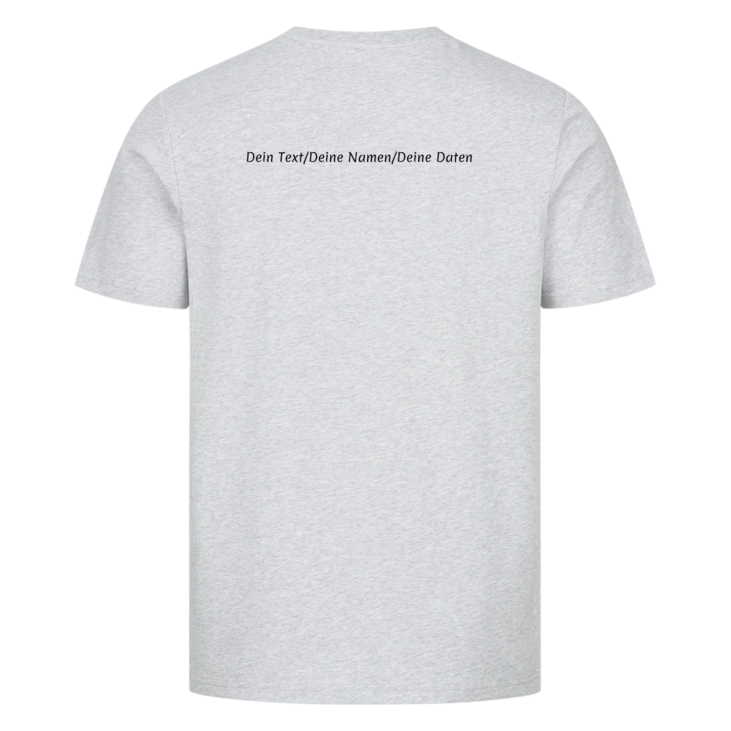 Personalisiertes Premium Shirt mit Front&Backprint-BEST DAD