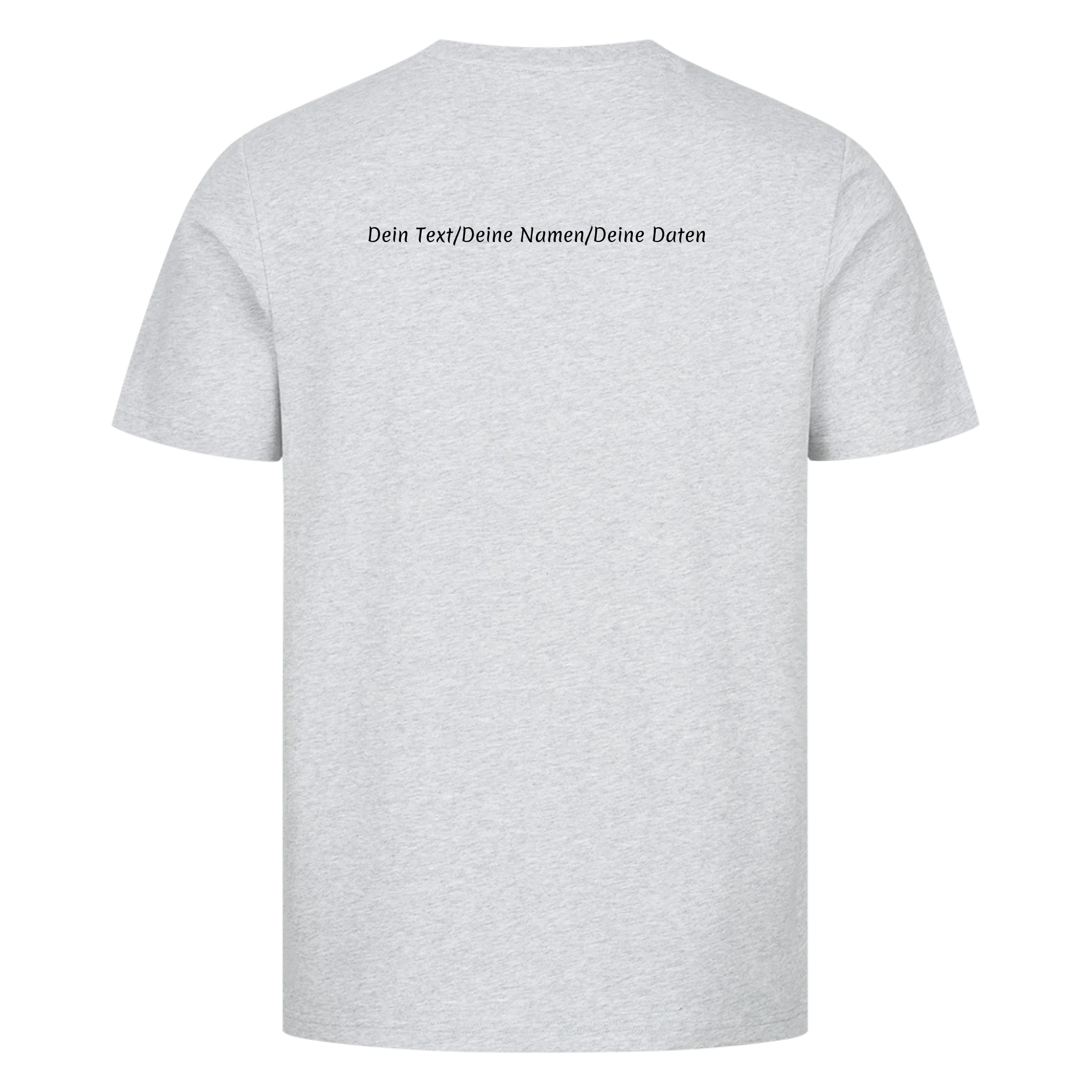 Personalisiertes Premium Shirt mit Front&Backprint-BEST DAD