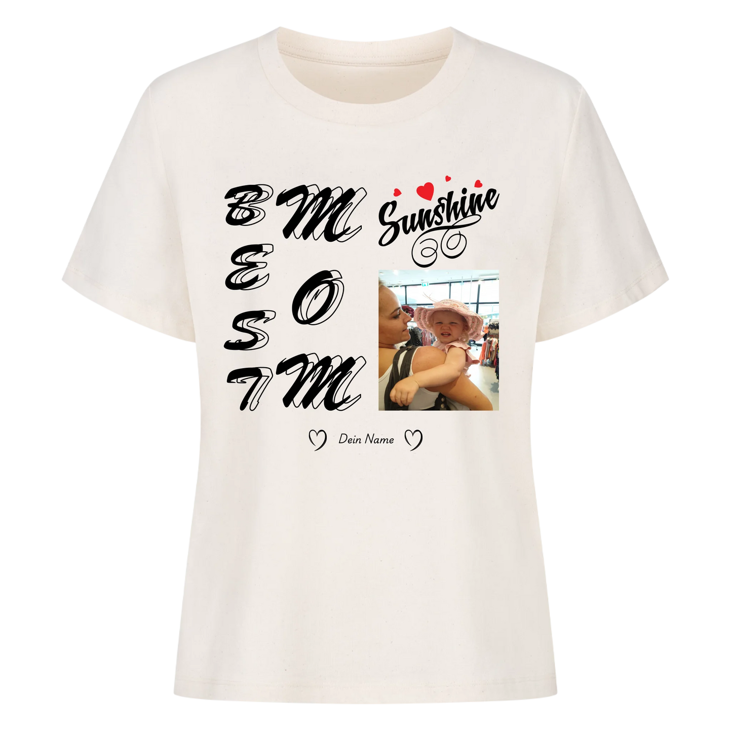Sunshine-Personalisiertes Premium Shirt Women-BEST MOM