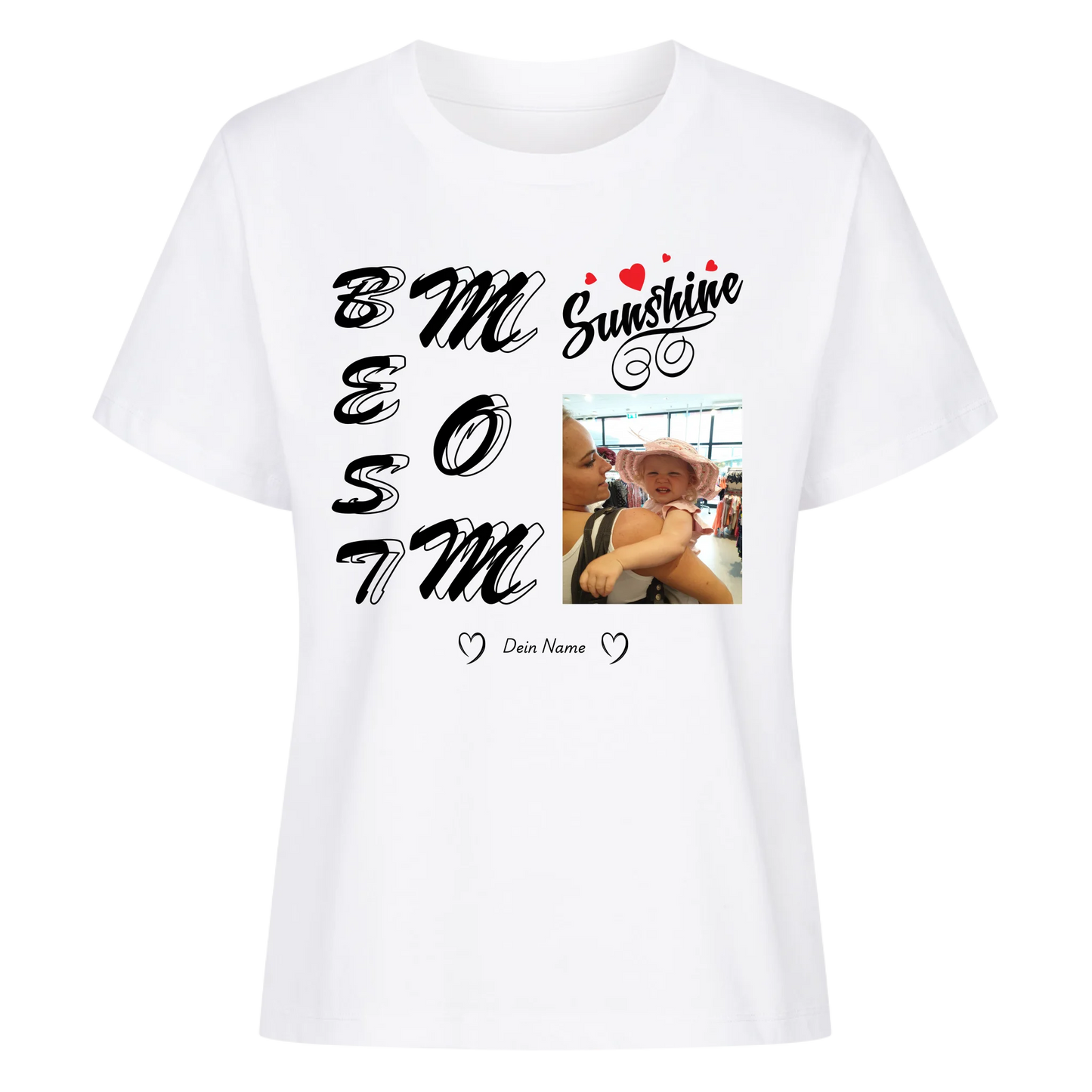 Sunshine-Personalisiertes Premium Shirt Women-BEST MOM