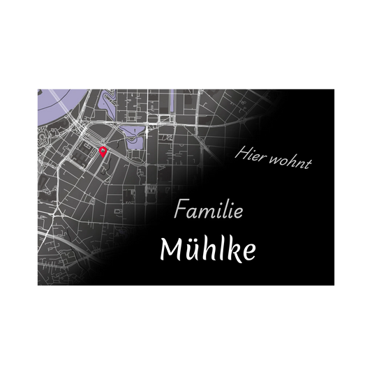 Personalisierte Fußmatte