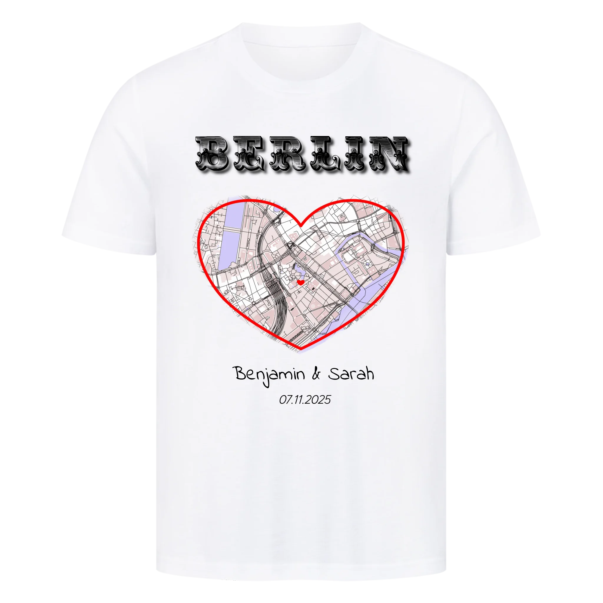 Deine Stadt-Personalisiertes T-Shirt