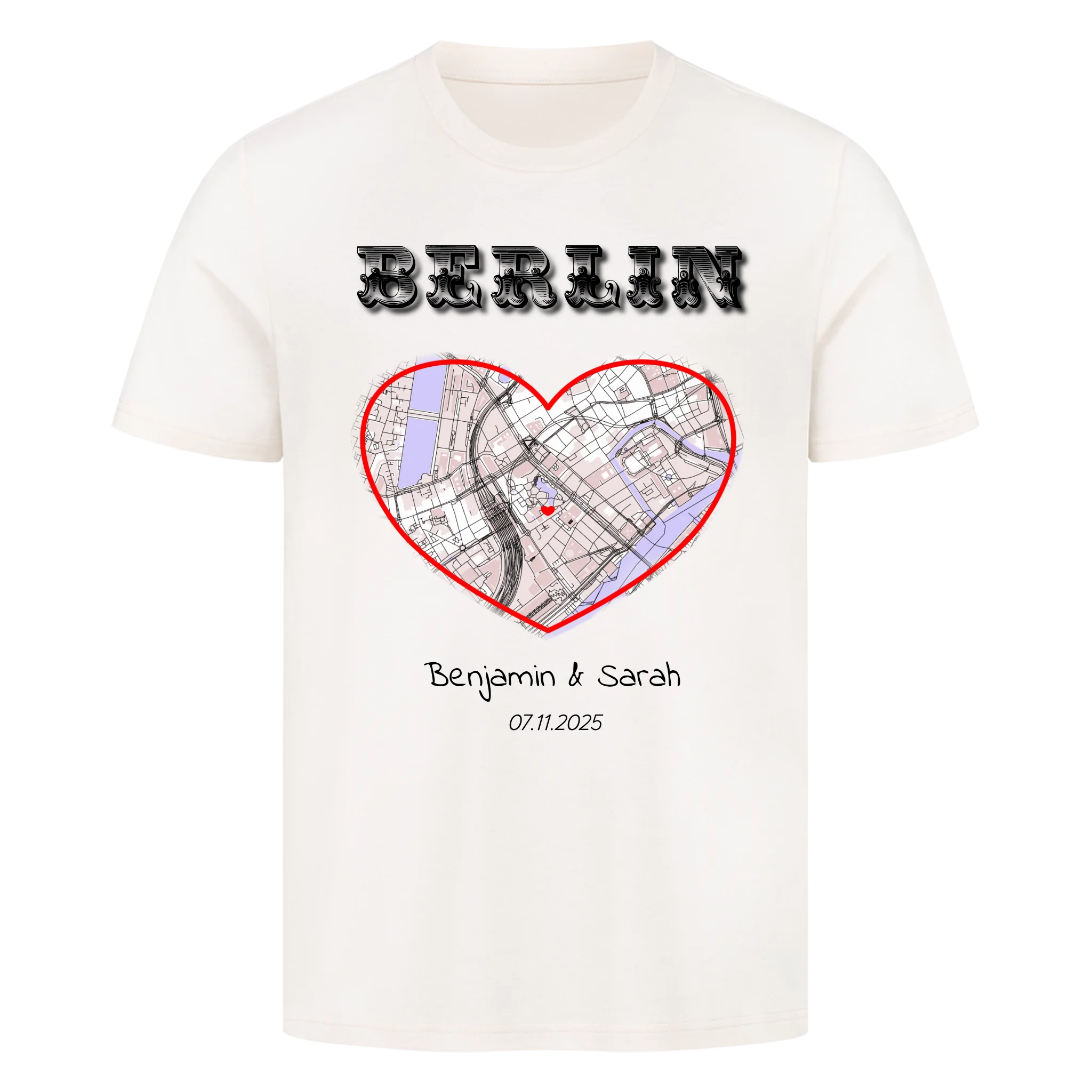 Deine Stadt-Personalisiertes T-Shirt