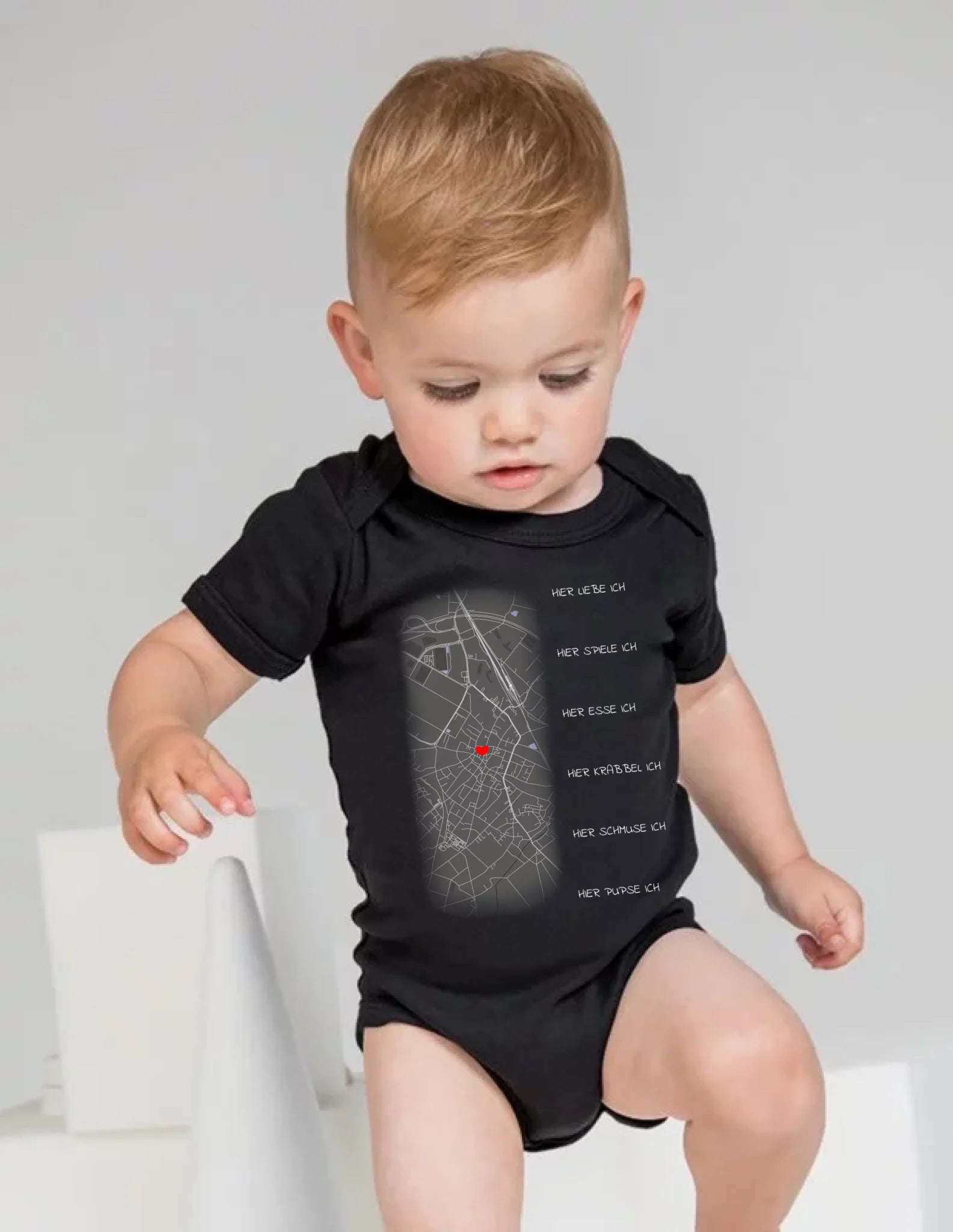 Babybody-schwarz