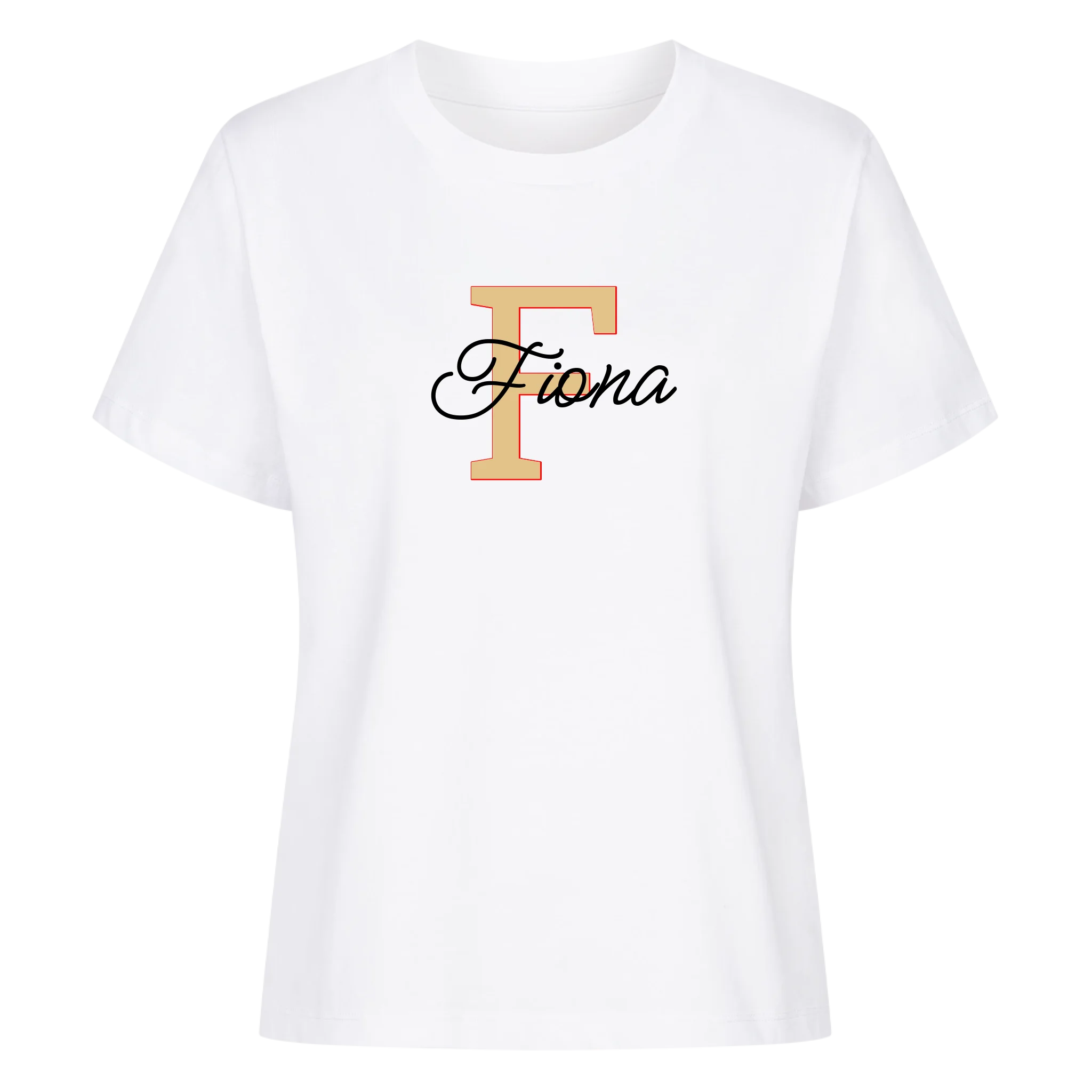 Personalisiertes T-Shirt Woman-Dein Name
