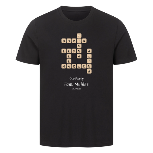 Personalisiertes Shirt-Scrabble feature