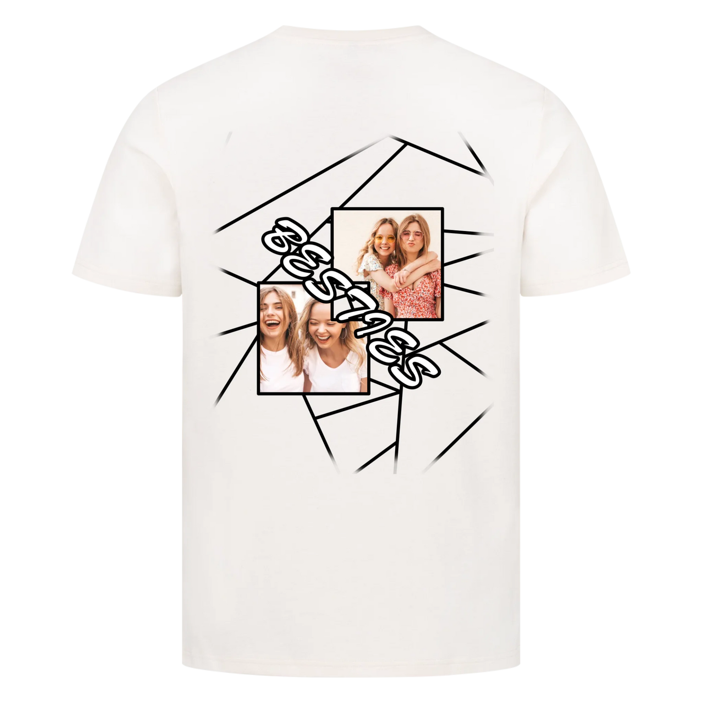 Personalisiertes Premium Shirt-Best Friends-Mosaik